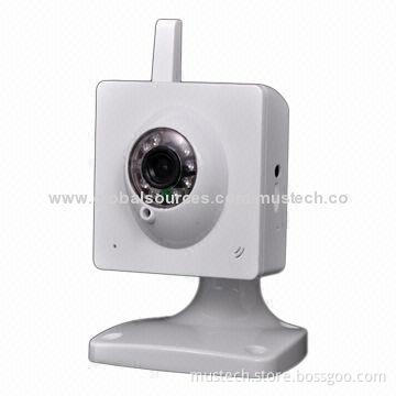 1MP HD Cube Wireless Camera Peephole/Baby Monitor, Supports Night Vision